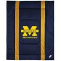 Michigan Wolverines Side Lines Comforter