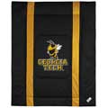 Georgia Tech Yellowjackets Side Lines Comforter