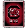 South Carolina Gamecocks NCAA College "Focus" 48" x 60" Triple Woven Jacquard Throw