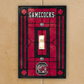 South Carolina Gamecocks NCAA College Art Glass Single Light Switch Plate Cover