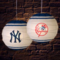 New York Yankees MLB 18" Rice Paper Lamp