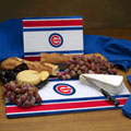 Chicago Cubs MLB Glass Cutting Board Set