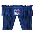 New York Rangers Locker Room Window Valance