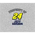 #24 Jeff Gordon 58" x 48" "Property Of" Blanket / Throw
