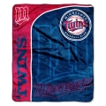 Minnesota Twins MLB Micro Raschel Blanket 50" x 60"