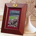 Washington Redskins NFL 10" x 8" Brown Vertical Picture Frame