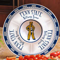 Penn State Nittany Lions NCAA College 14" Ceramic Chip and Dip Tray