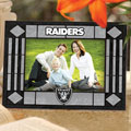 Oakland Raiders NFL 6.5" x 9" Horizontal Art-Glass Frame