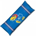 Kansas Jayhawks NCAA College 19" x 54" Body Pillow