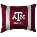 Texas A&M Aggies Side Lines Pillow Sham