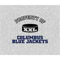 Columbus Blue Jackets 58" x 48" "Property Of" Blanket / Throw