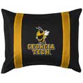 Georgia Tech Yellowjackets Side Lines Pillow Sham