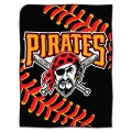 Pittsburgh Pirates MLB "Tie Dye" 60" x 80" Super Plush Throw