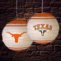 Texas Longhorns NCAA College 18" Rice Paper Lamp