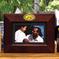 Iowa Hawkeyes NCAA College 8" x 10" Brown Horizontal Picture Frame