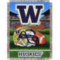 Washington Huskies NCAA College "Home Field Advantage" 48"x 60" Tapestry Throw
