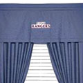 Texas Rangers MLB Team Denim Window Valance