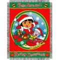 Dora Feliz Holiday Holiday 48" x 60" Metallic Tapestry Throw