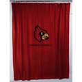 Louisville Cardinals Locker Room Shower Curtain