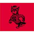 North Carolina State Wolfpack 60" x 50" Classic Collection Blanket / Throw