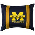 Michigan Wolverines Side Lines Pillow Sham