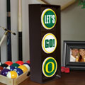 Oregon Ducks NCAA College Stop Light Table Lamp