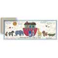 Noah's Ark Sampler - Contemporary mount print with beveled edge