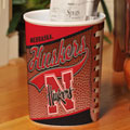 Nebraska Huskers NCAA College Office Waste Basket