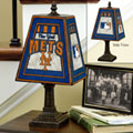 New York Mets MLB Art Glass Table Lamp