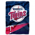 Minnesota Twins MLB "Speed" 60" x 80" Super Plush Throw