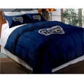 St. Louis Rams NFL Twin Chenille Embroidered Comforter Set with 2 Shams 64" x 86"