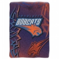 Charlotte Bobcats NBA "Tie Dye" 60" x 80" Super Plush Throw