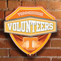 Tennessee Vols NCAA College Neon Shield Wall Lamp