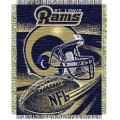 St. Louis Rams NFL "Spiral" 48" x 60" Triple Woven Jacquard Throw