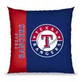 Texas Rangers 27" Vertical Stitch Pillow
