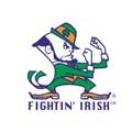 Notre Dame Fighting Irish Logo Wallpaper (Double Roll)