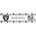 Oakland Raiders NFL Peel and Stick Wall Border