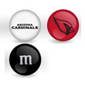Arizona Cardinals Custom Printed NFL M&M's With Team Logo