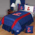 Mississippi Ole Miss Rebels Side Lines Comforter / Sheet Set