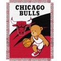 Chicago Bulls NBA Baby 36" x 46" Triple Woven Jacquard Throw