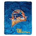 Golden State Warriors NBA Micro Raschel Blanket 50" x 60"