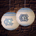 North Carolina Tarheels UNC NCAA College 18" Rice Paper Lamp