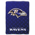 Baltimore Ravens NFL "Diamond Plate" 60' x 80" Raschel Throw