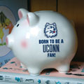 Connecticut Huskies NCAA College Ceramic Piggy Bank