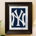 New York Yankees MLB Laser Cut Framed Logo Wall Art