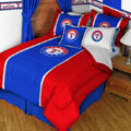 Texas Rangers MLB Microsuede Comforter