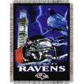 Baltimore Ravens NFL "Home Field Advantage" 48" x 60" Tapestry Throw