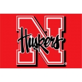 Nebraska Cornhuskers NCAA College 20" x 30" Acrylic Tufted Rug