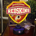 Washington Redskins NFL Neon Shield Table Lamp