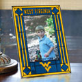 West Virginia Mountaineers NCAA College 9" x 6.5" Vertical Art-Glass Frame